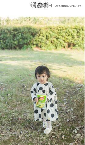 復古效果:用PS調(diào)出兒童照片復古電影效果